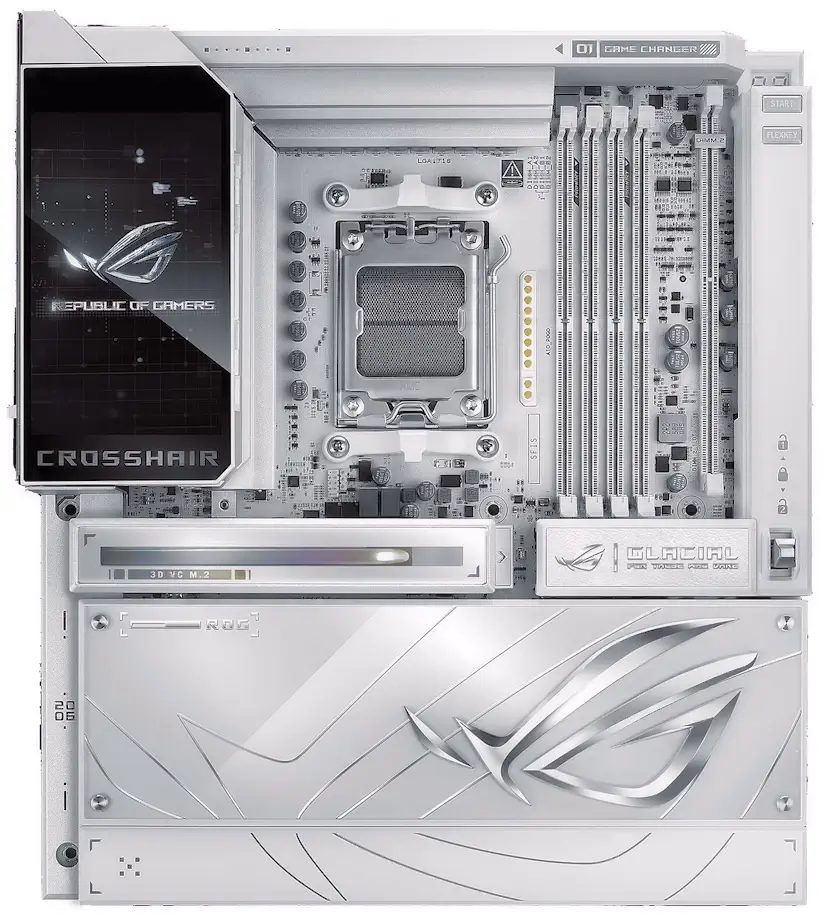Torrelaguna PC - Montaje Placa Base ASUS ROG CROSSHAIR X870E GLACIAL Torrelaguna